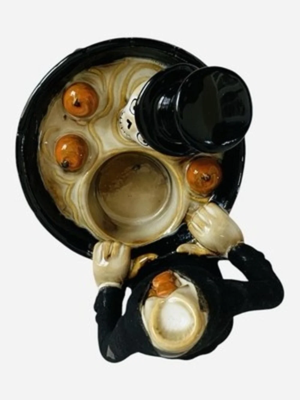 Yankee Candle Boney Bunch Bobbing for Apples Halloween Tea Light Holder 2011